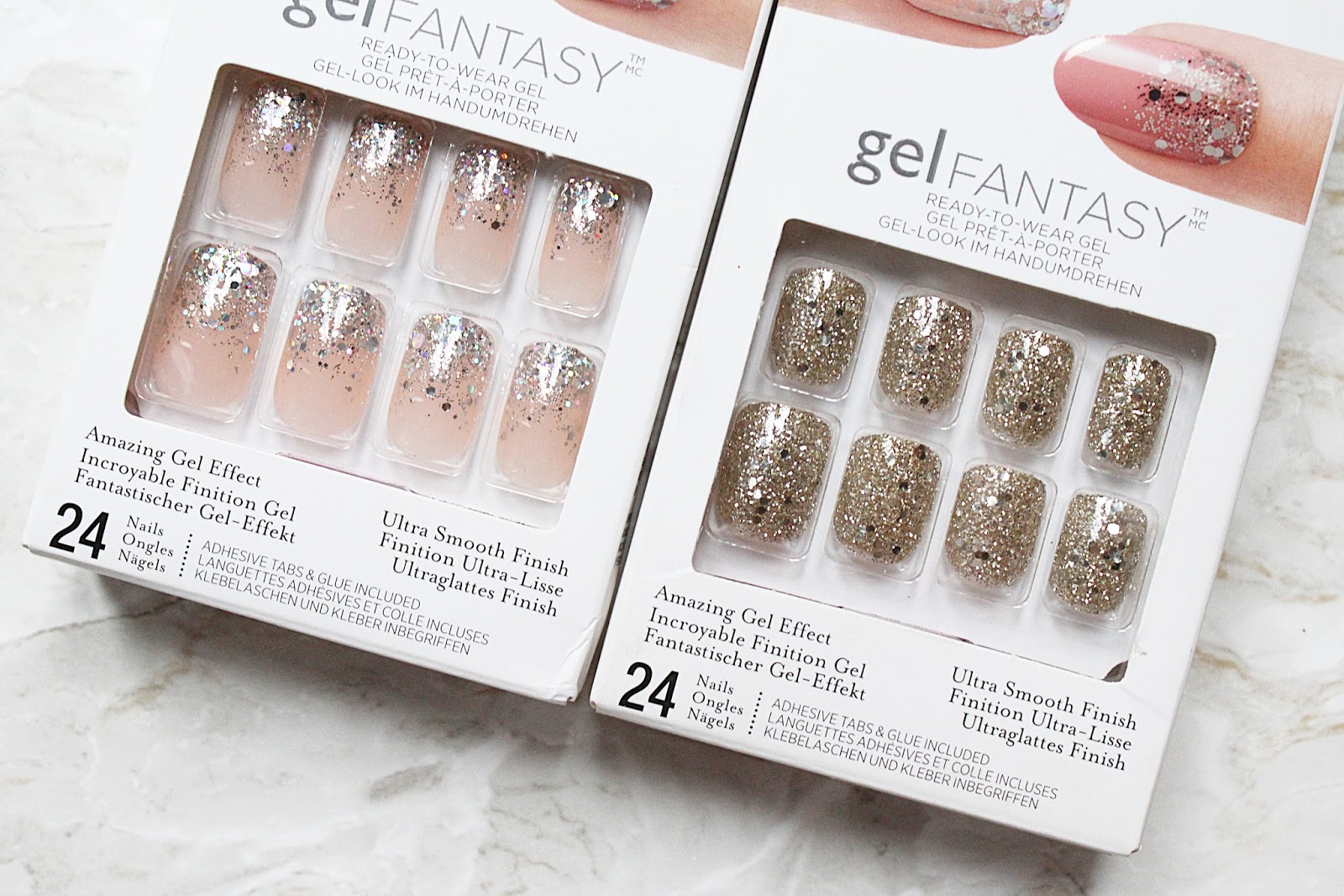 1. KISS Gel Fantasy Nails Kit - wide 5