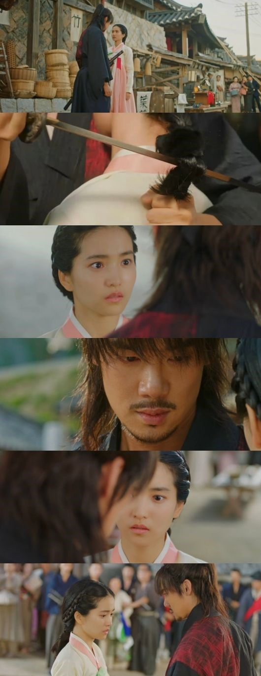 [Mr Sunshine] Ep 18 Yoo Yeon Seok cuts off Kim Tae Ri's braid with his
