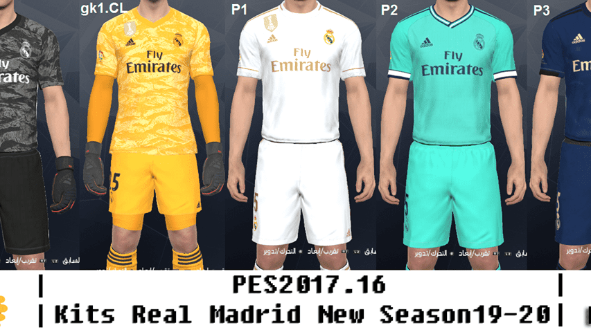 pes 2019 real madrid kit