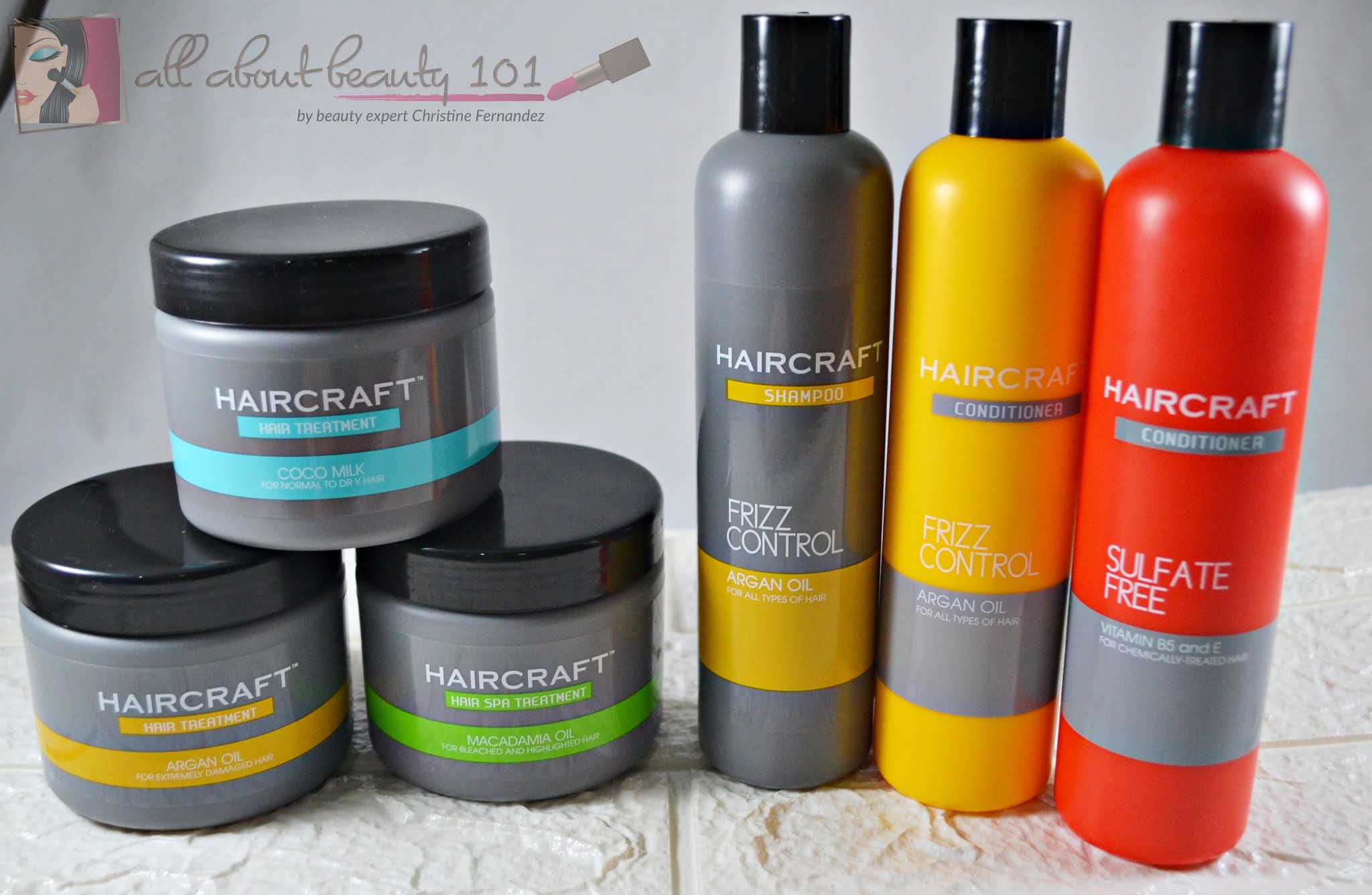 DIY Hair Care At Home With HBC's Haircraft Products All About Beauty 101