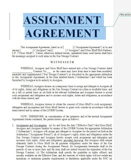 assignment under contract act