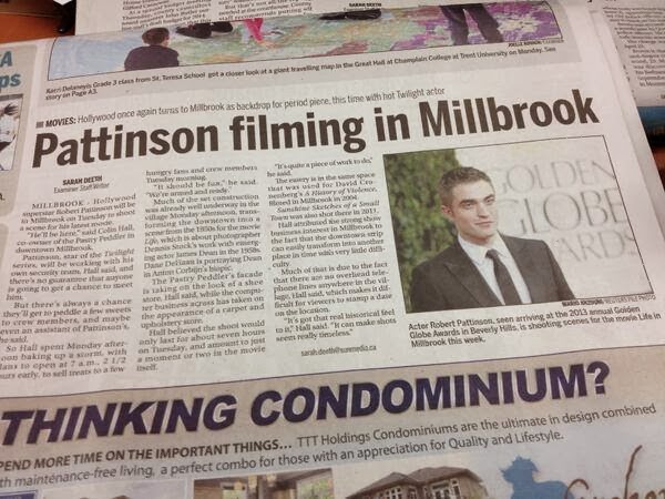PattinsonWorld Rob en The Peterborough Examiner ne