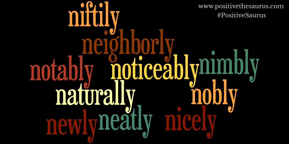positive adverbs that start with n
