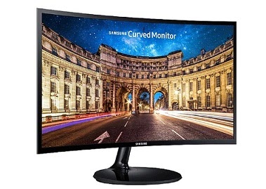 Samsung 23.5 inch Curved LED Backlit Computer Monitor - Full HD, VA Panel with VGA, HDMI, Audio Ports for Rs.8699 @ Amazon
