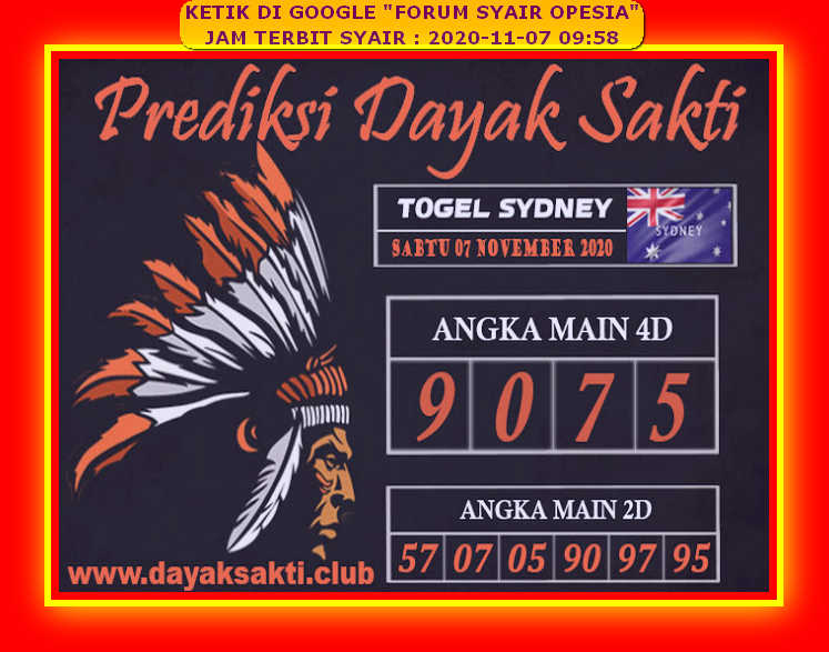 1 New Message Kode Syair Sydney 7 November 2020 Forum Syair Togel Hongkong Singapura Sydney