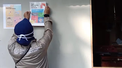 Mahasiswa PG PAUD FKIP UNS Adakan Pendidikan Covid Rt Desa Kesawen