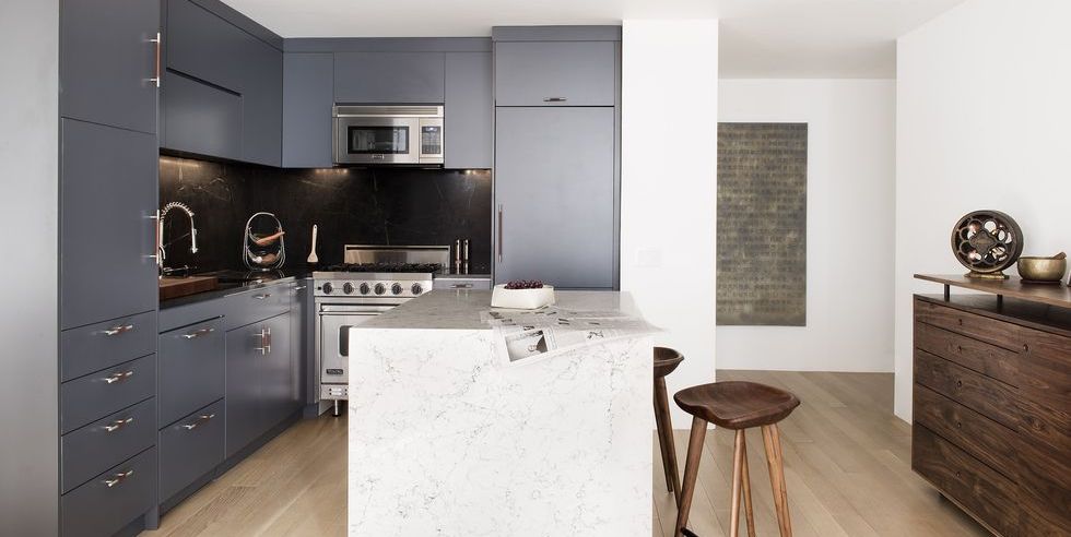 Diseño de casas - Diseño de cocinas modernas pequeñas