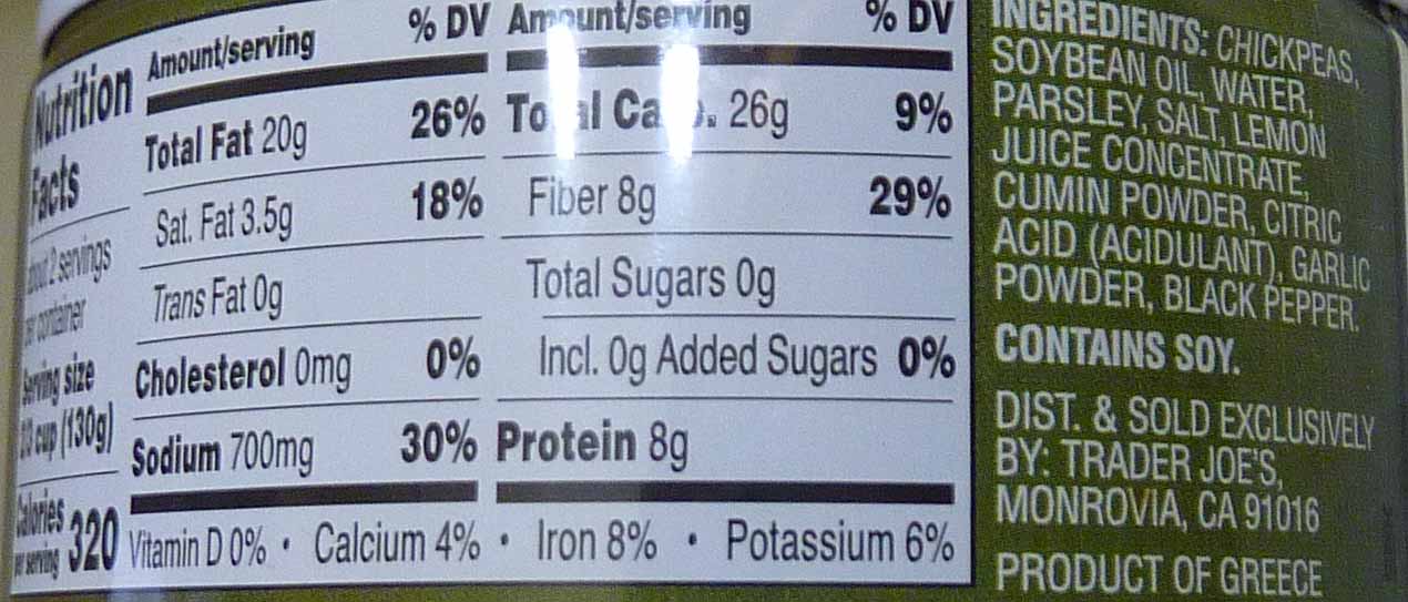 What's Good at Trader Joe's? Trader Joe's Greek Chickpeas with Parsley