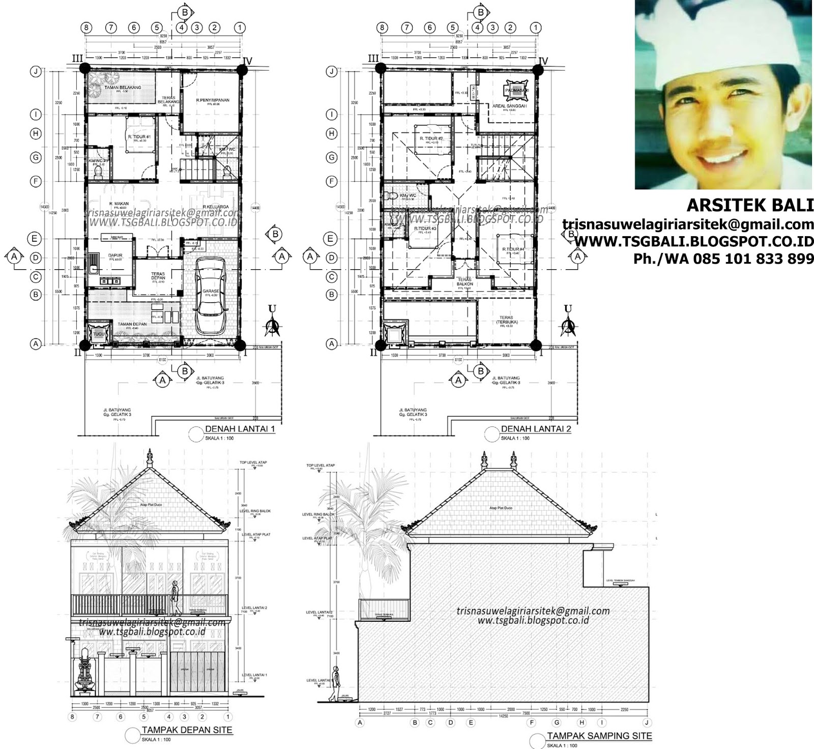 Tsg Architecture And Design Desain Rumah Tinggal Dengan Konsep