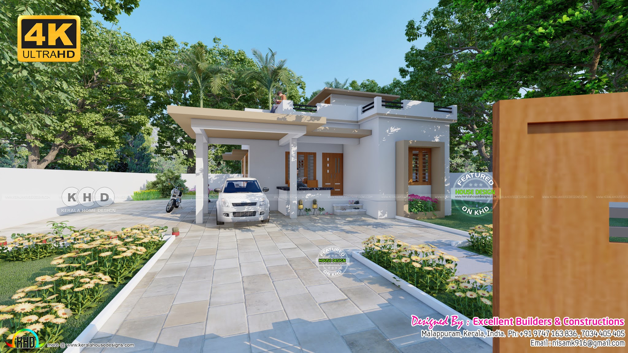 11 To 15 Lakhs Cost Estimated Small Budget House Kerala Home Design And Floor Plans 8000 Houses
