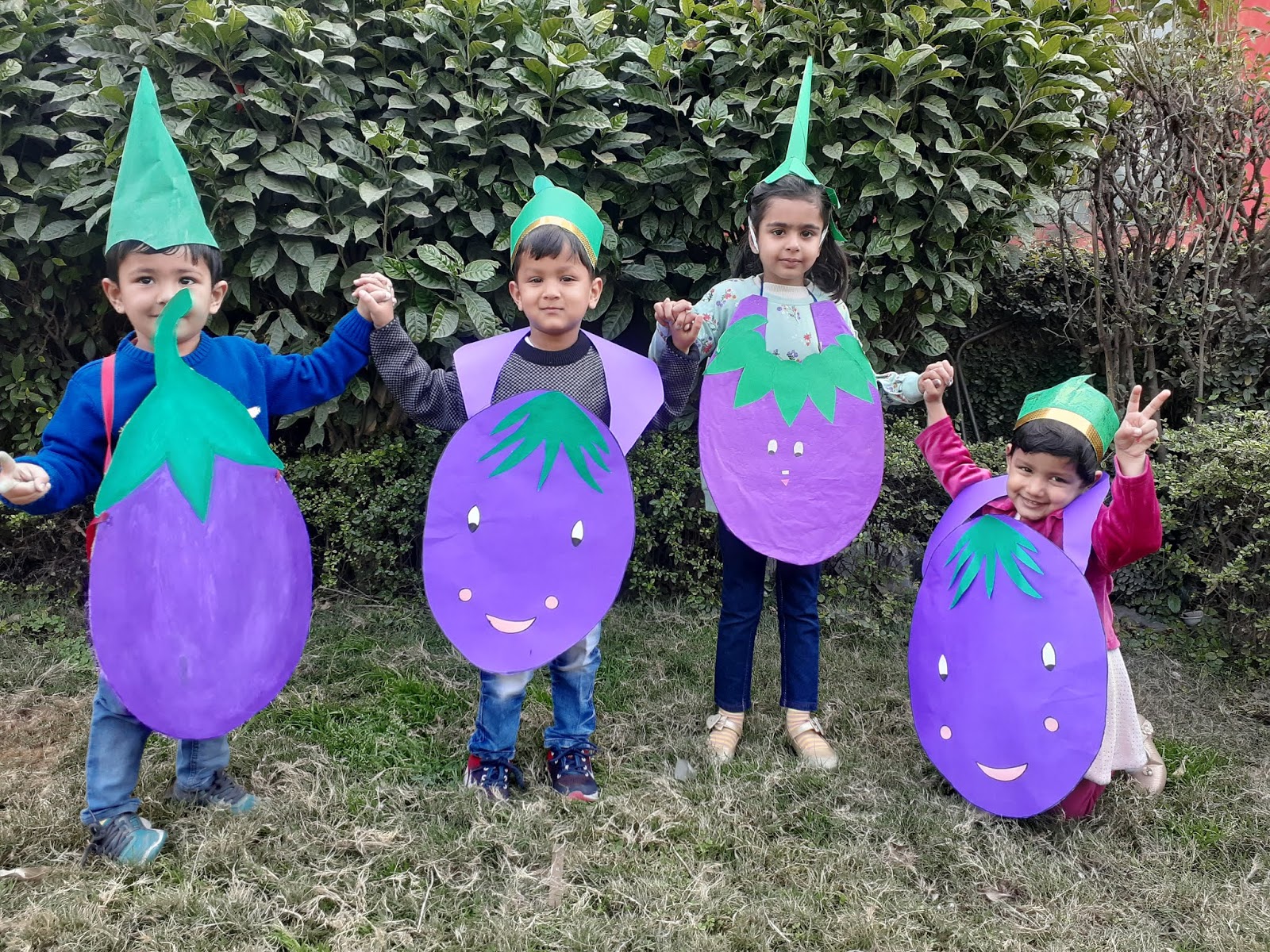 Potato Fancy Dress Costume For Kids – Sanskriti Fancy Dresses