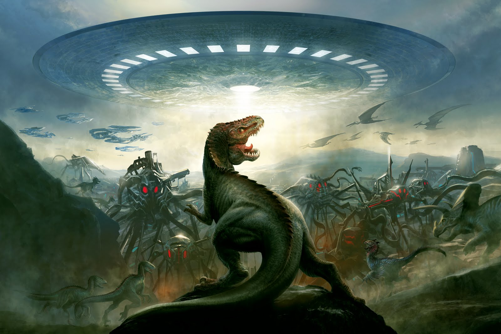 Calma ayer lava TIERRA DE DINOSAURIOS: ¿Quién ganaría en una batalla de dinosaurios contra  aliens?
