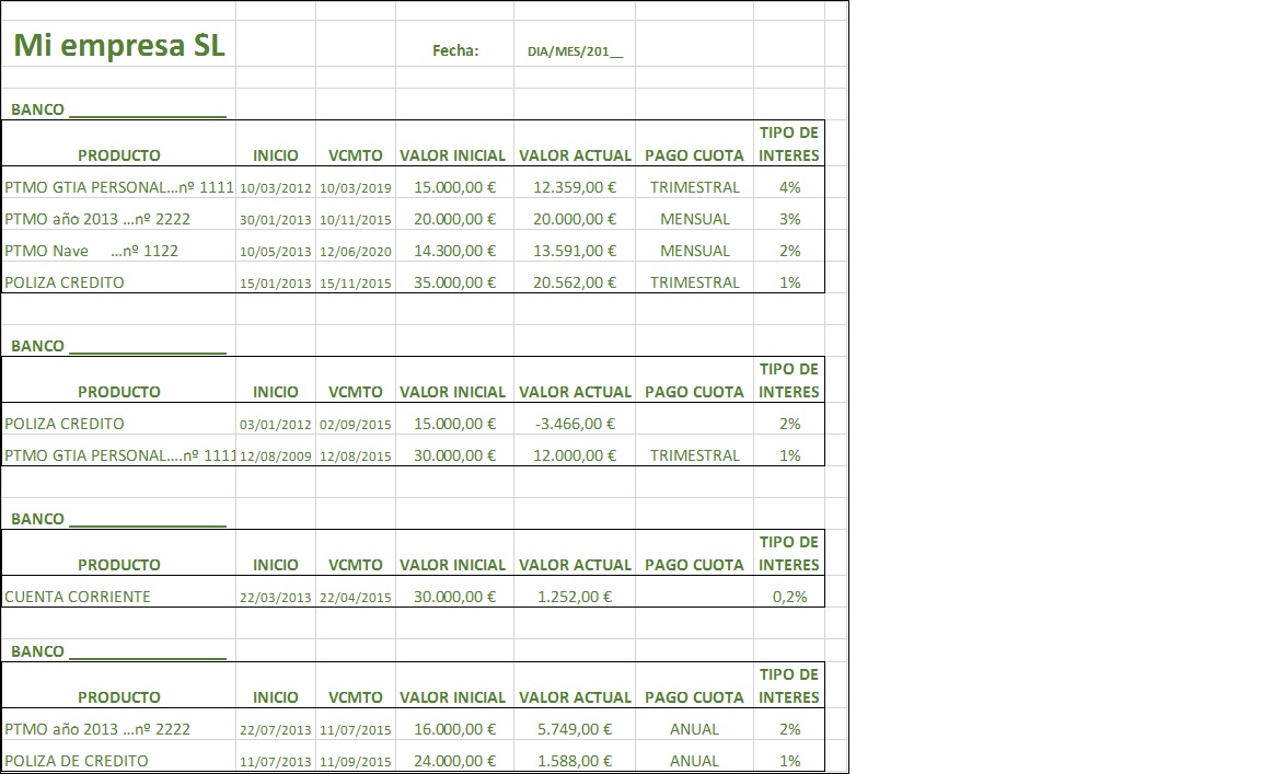 plantilla excel libros autónomos