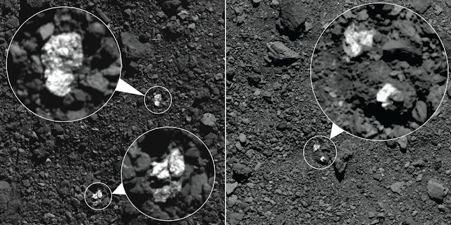 Pedaços do asteroide Vesta encontrado em Bennu