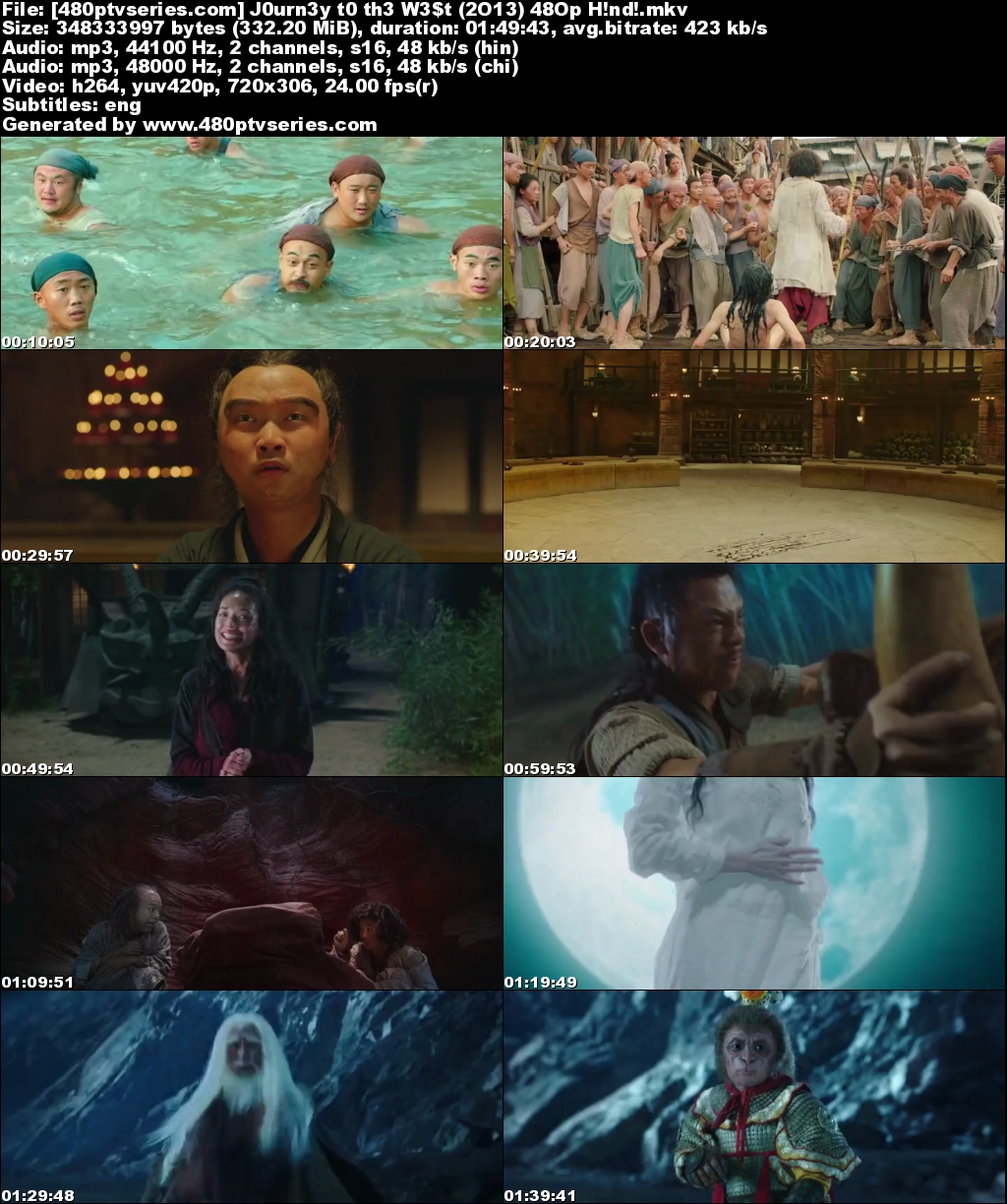 Journey to the West: Conquering the Demons (2013) 300MB Full Hindi Dual Audio Movie Download 480p Bluray Free Watch Online Full Movie Download Worldfree4u 9xmovies