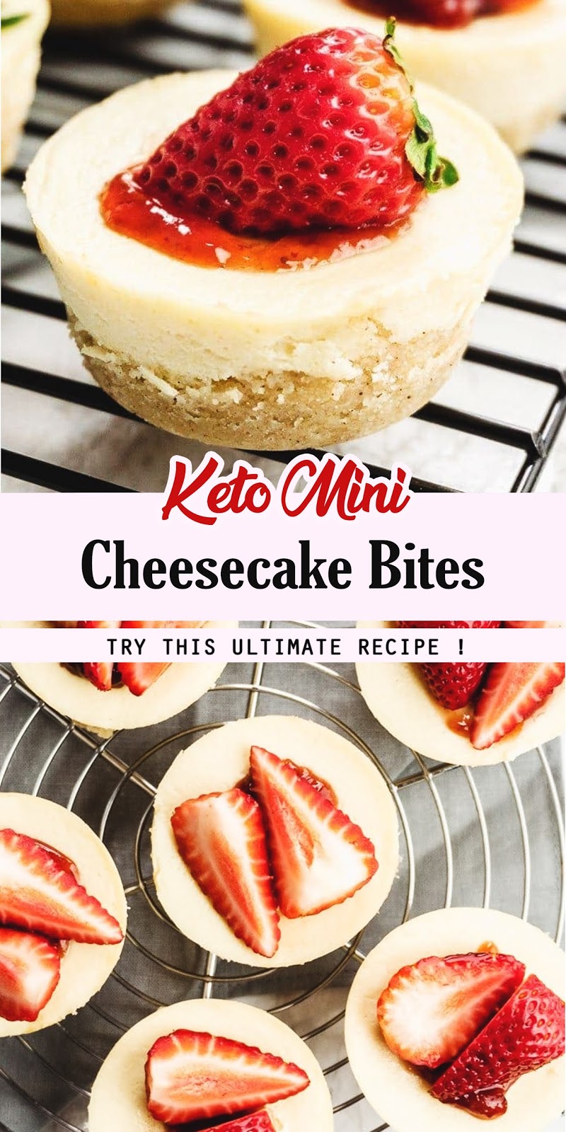 Keto Mini Cheesecake Bites 3 SECONDS