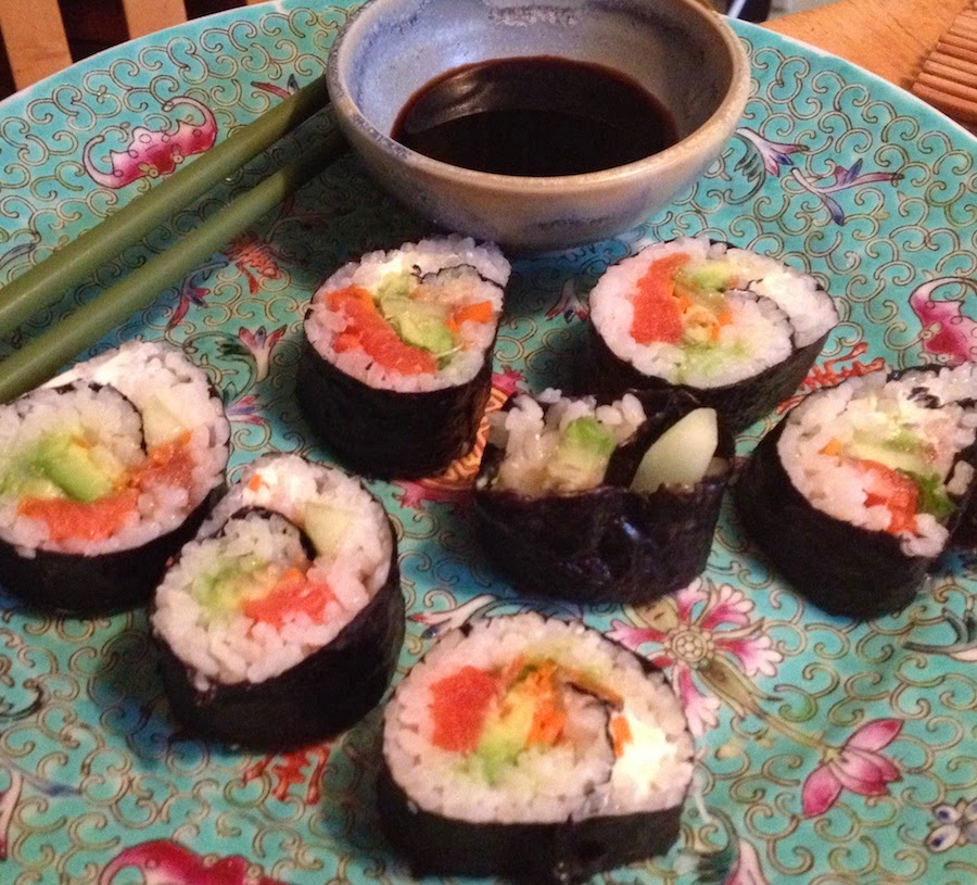 From Kirsten's Kitchen to Yours: Homemade Sushi Rolls