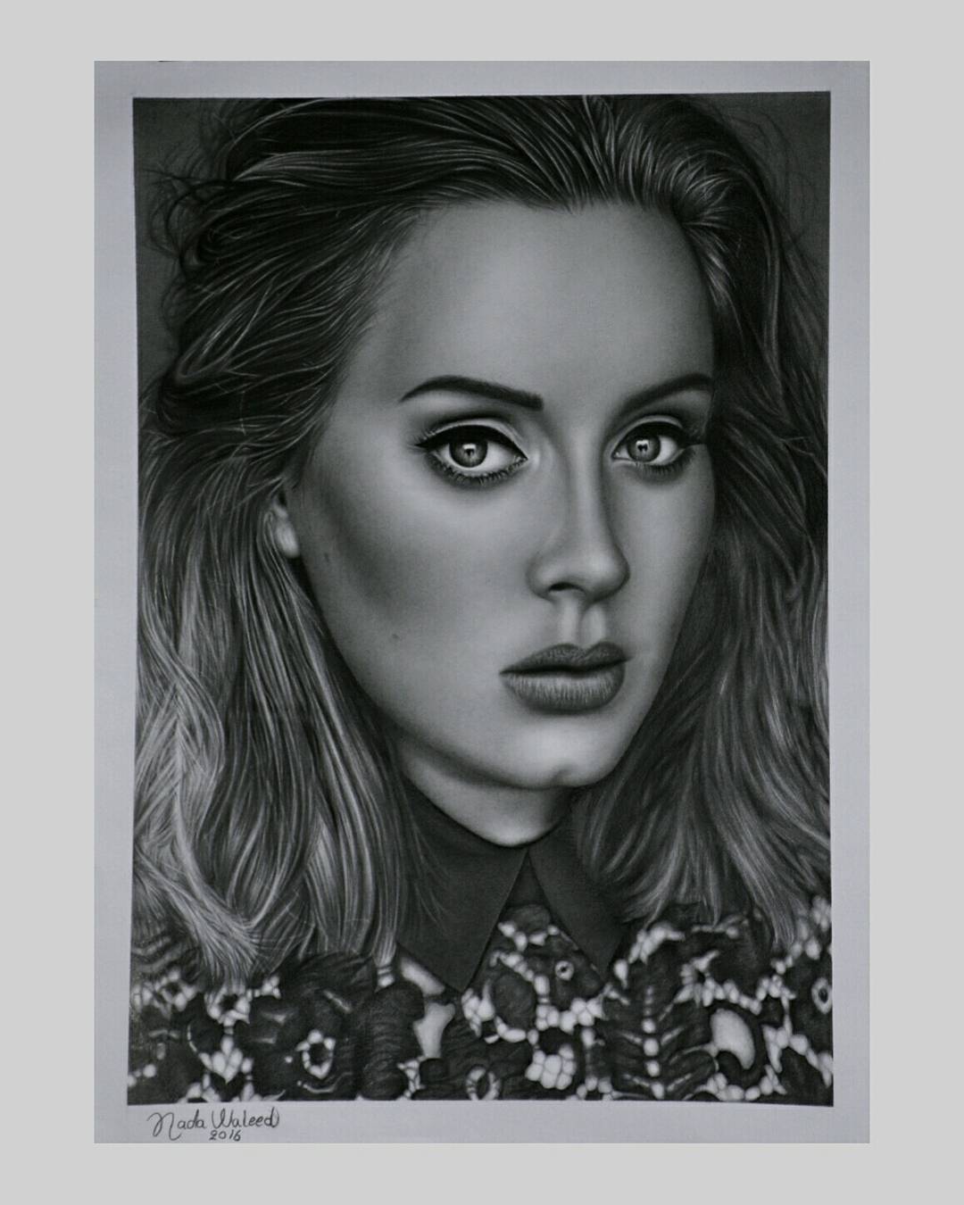 آعمال الرسامة العراقية ندى وليد بأقلام الرصاص رسم بالرصاص Drawing Pencil
