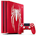 Playstation 4 Pro 2TB SSHD Limited Edition Console - Marvels Spider-Man Bundle Enhanced with Fast Solid State Hybrid Drive