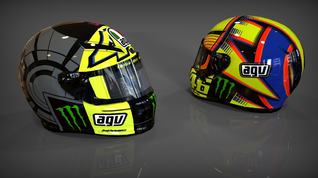 Valentino Rossi 2013 Helmet Pack - F1 Fast Lap - The Beauty and Passion ...