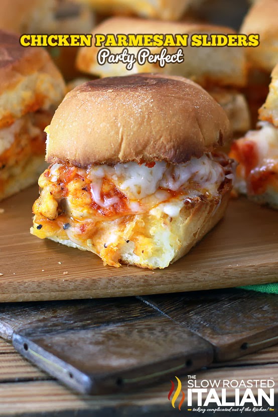 chicken parmesan sliders