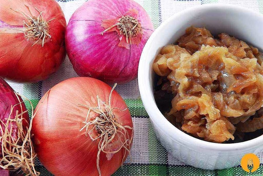 receta cebolla caramelizada