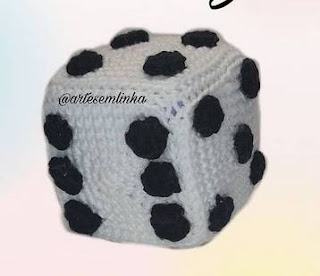 PATRON GRATIS DADO AMIGURUMI 45177