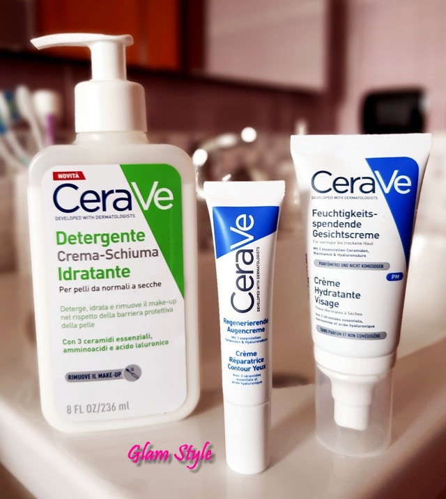 cerave detergente crema e contorno occhi