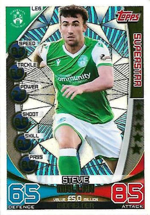 Match Attax SPFL 2019//20 édition limitée odsonne Edouard Celtique Or