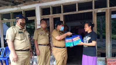 Sekda Purworejo Said Romadhon Tinjau Lokasi Bencana Alam di Wilayah Kecamatan Pituruh