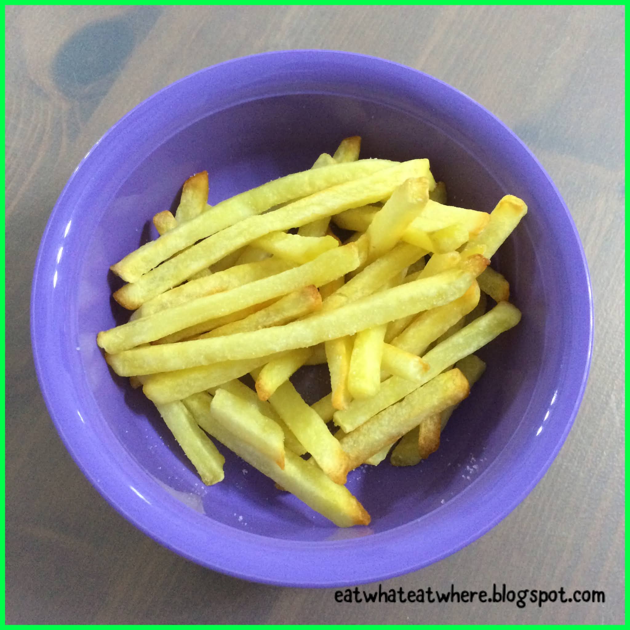 Eat what, Eat where? How to Make Crisp (Frozen) Fries in the Oven