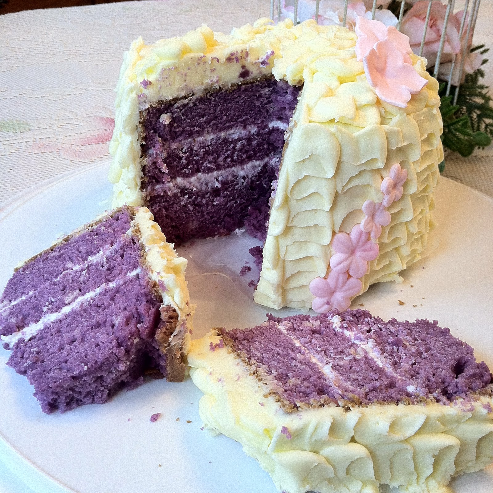 Christina's Cupcakes Ube Cake