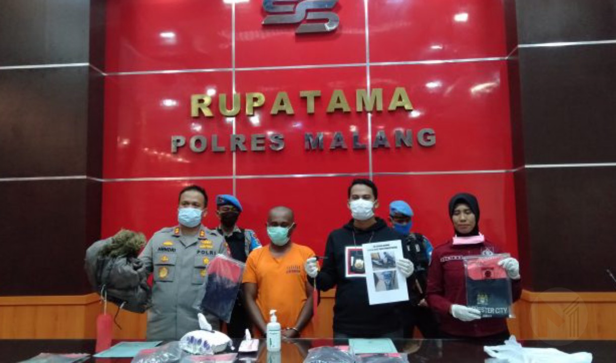 Jajaran Polres Malang Tangkap Pelaku Pembunuh Mayat Wanita Di Jambangan Jajaran Polres Malang Tangkap Pelaku Pembunuh Mayat Wanita Di Jambangan
