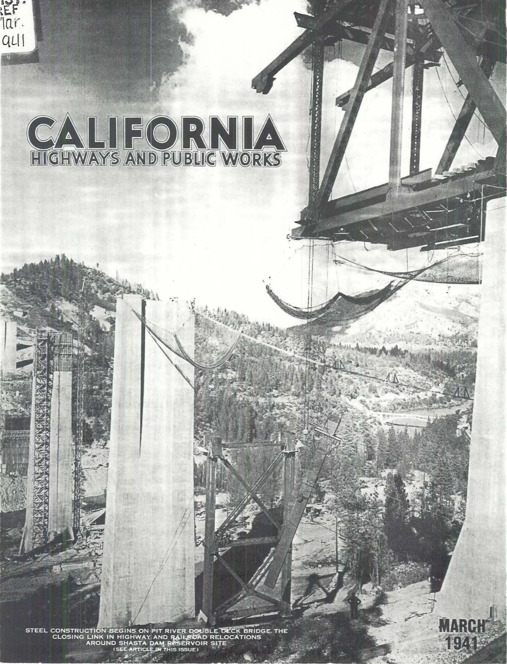 Industrial History 1941 I5+UP/Southern Pacific Bridges over Pit (Pitt