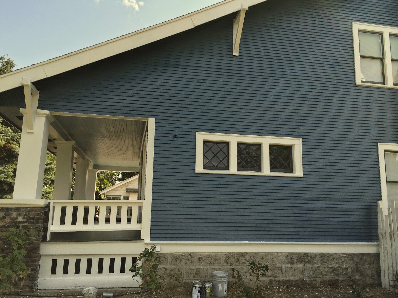 We Painted the House!