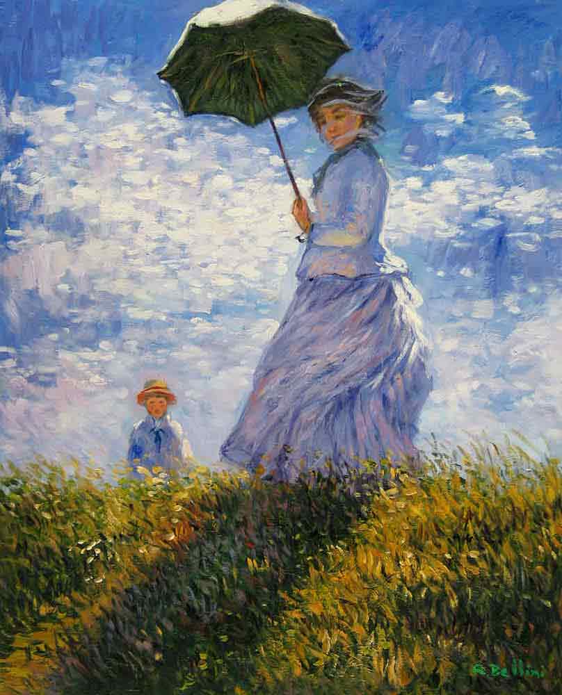 Od Ilu Lat Jest Rodzina Monet MADAME MONET AND HER SON, BY CLAUDE MONET | ART