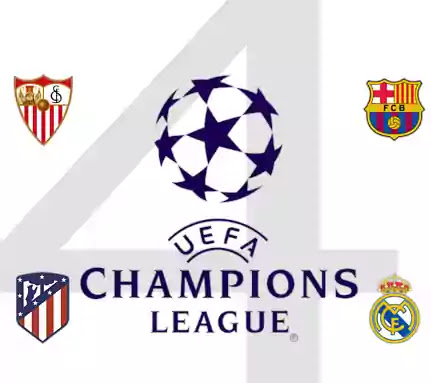 jornada 4 ucl equipos españoles escudos equipos champions league