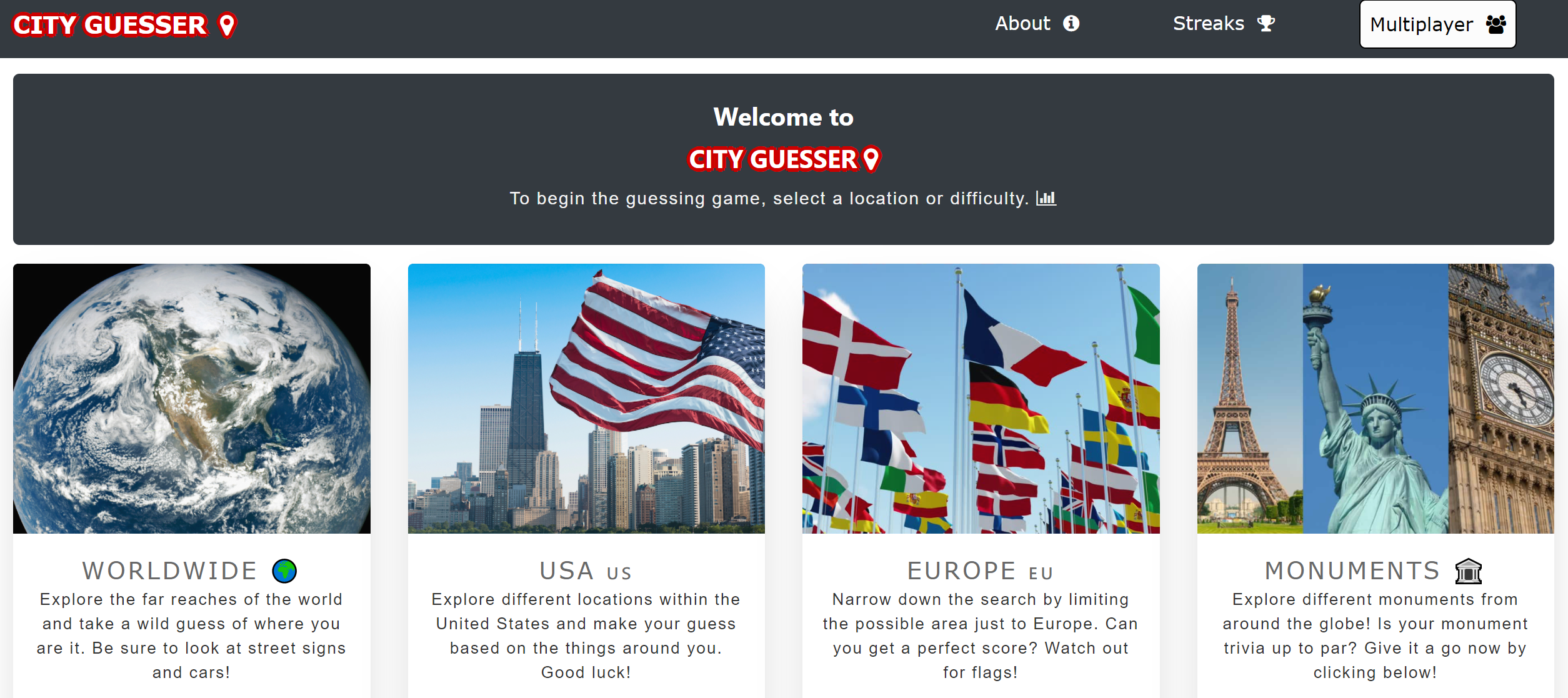 Free Technology for Guesser 2.0 - Guess City from Video Clips