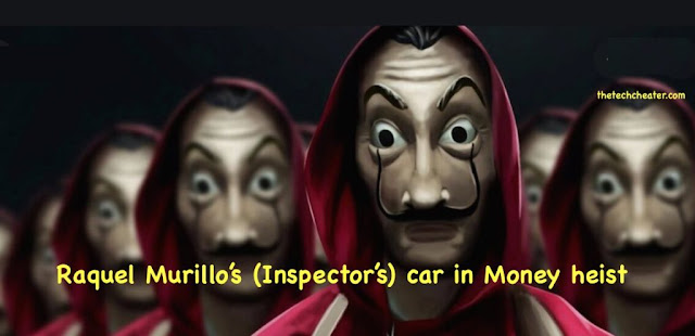 La macchina di Raquel Murillo nella La Casa Di Carta La macchina di Raquel Murillo nella La Casa Di Carta