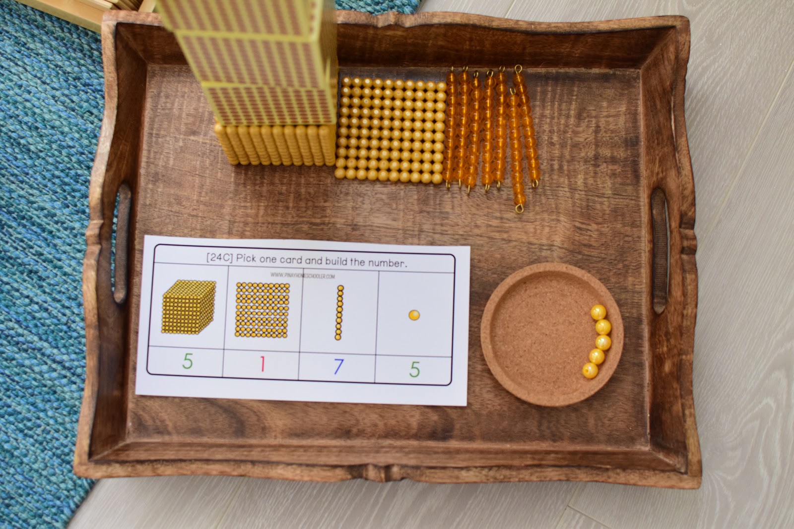 Montessori Golden Beads Bank Game The Pinay Homeschooler