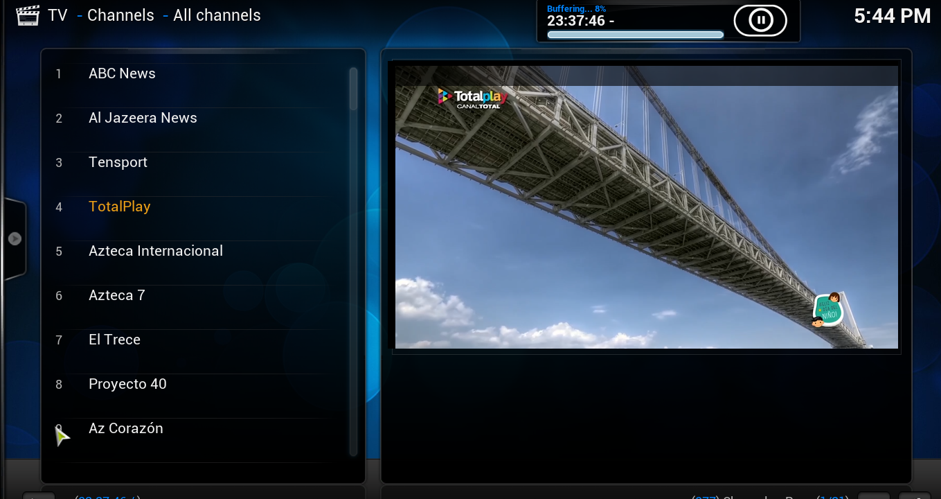 WATCH LIVE TV FREE ONLINE 24X7 XBMC LIVE