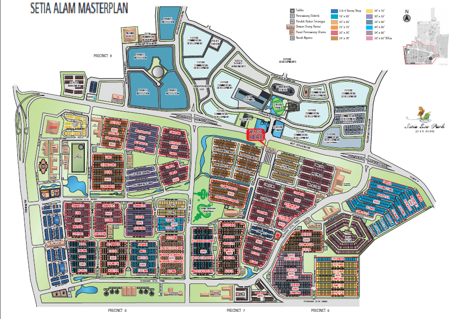 JC Properties: Shah Alam Setia Alam Freehold Land For Sales