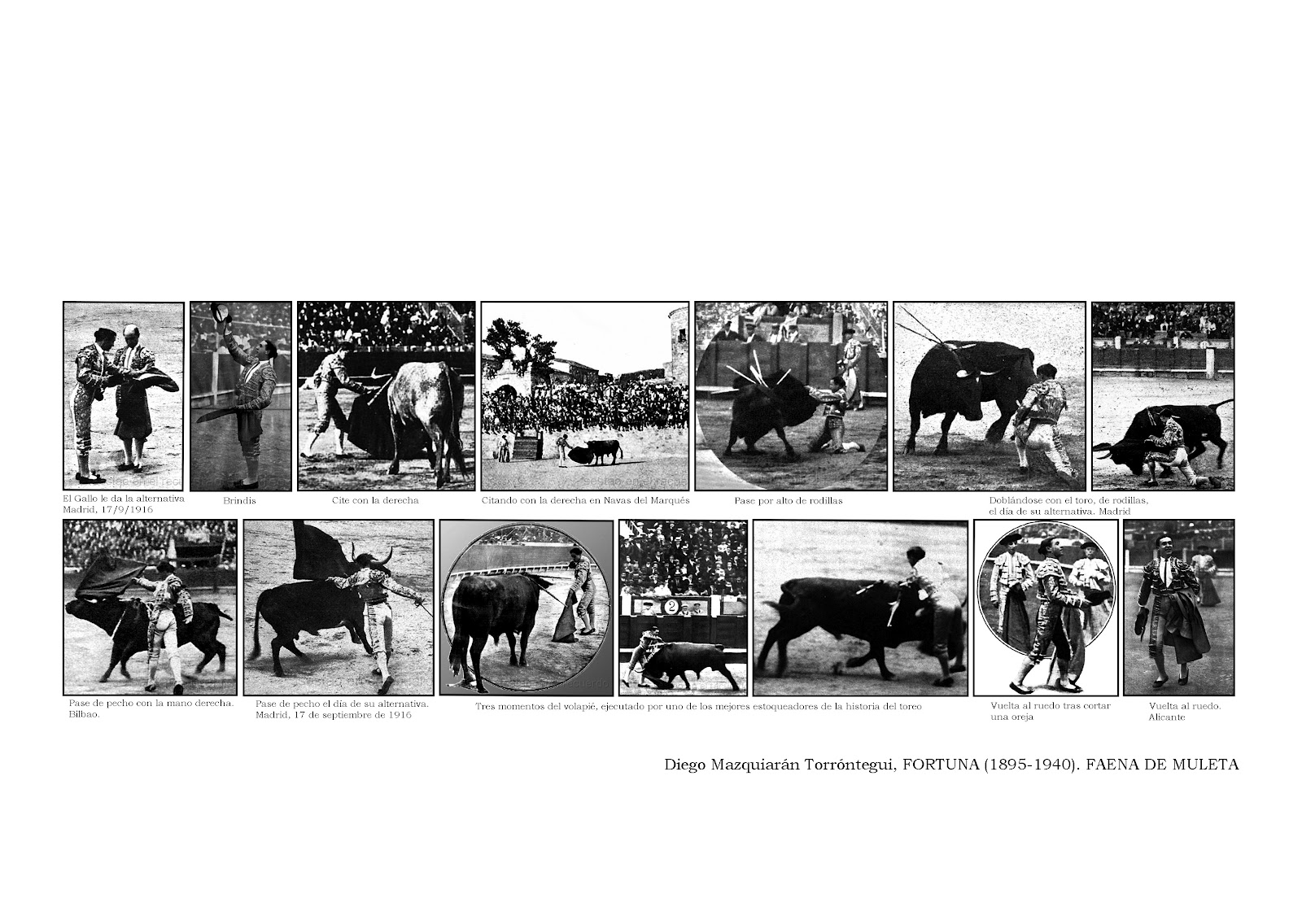 La Fiesta prohibida, por Manuel Hernández. FORTUNA / VARELITO/ NICANOR