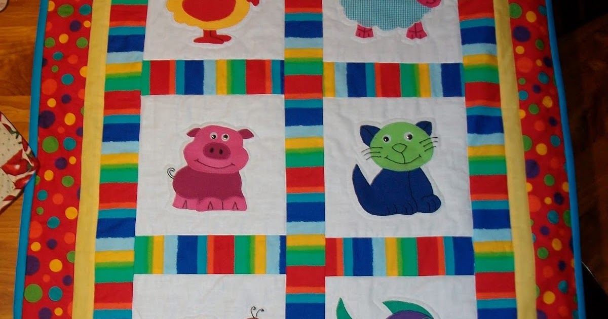 A Bright Baby Wallhanging by Mandy