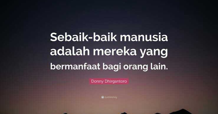 JADILAH MANUSIA YANG BERMANFAAT - SantriKuliah