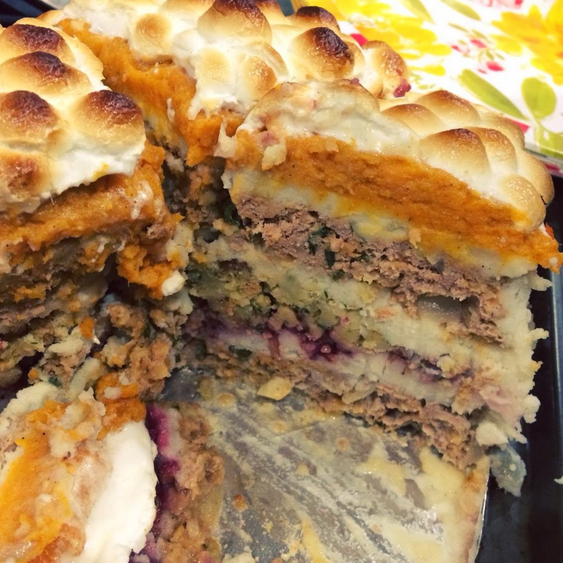 From Two Hands Matt's Meat and Potatoes Birthday Cake