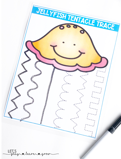 Ocean Theme Activity Binder Activities | Lets Play.Learn.Grow