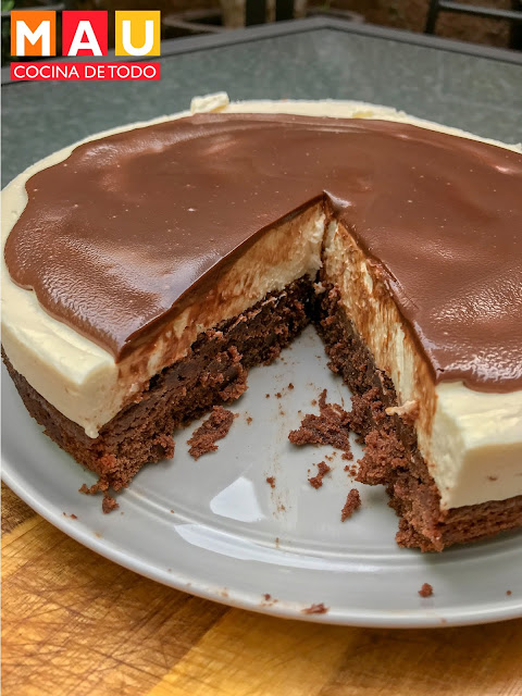 mau cocina de todo brownie cheesecake receta facil los mejores el mejor