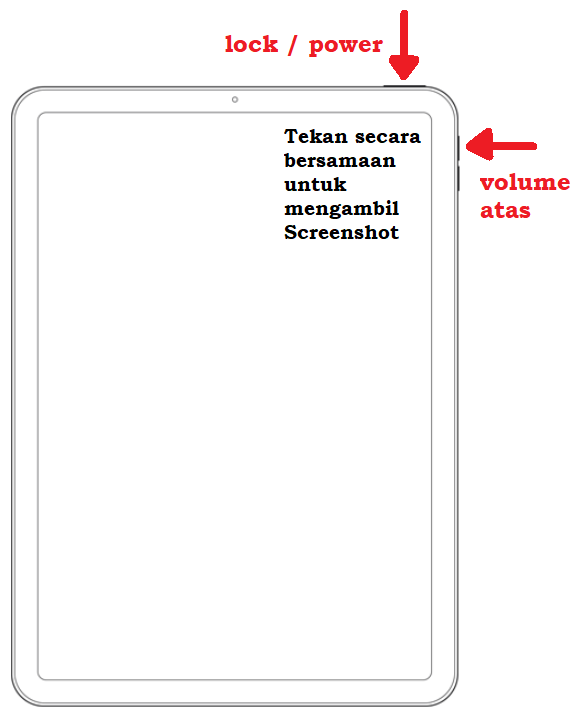 Cara Screenshot di iPad mini 6 + Tanpa Tombol PUKEVA