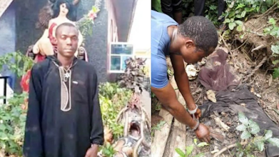 Ritual Killer Who Kills For The Founder Of Ohafia Church Of Satan, Arrested (Photos)